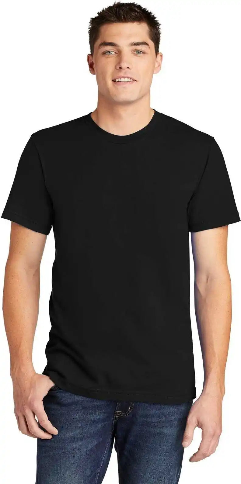 American Apparel 2001w Fine Jersey T-shirt - Black