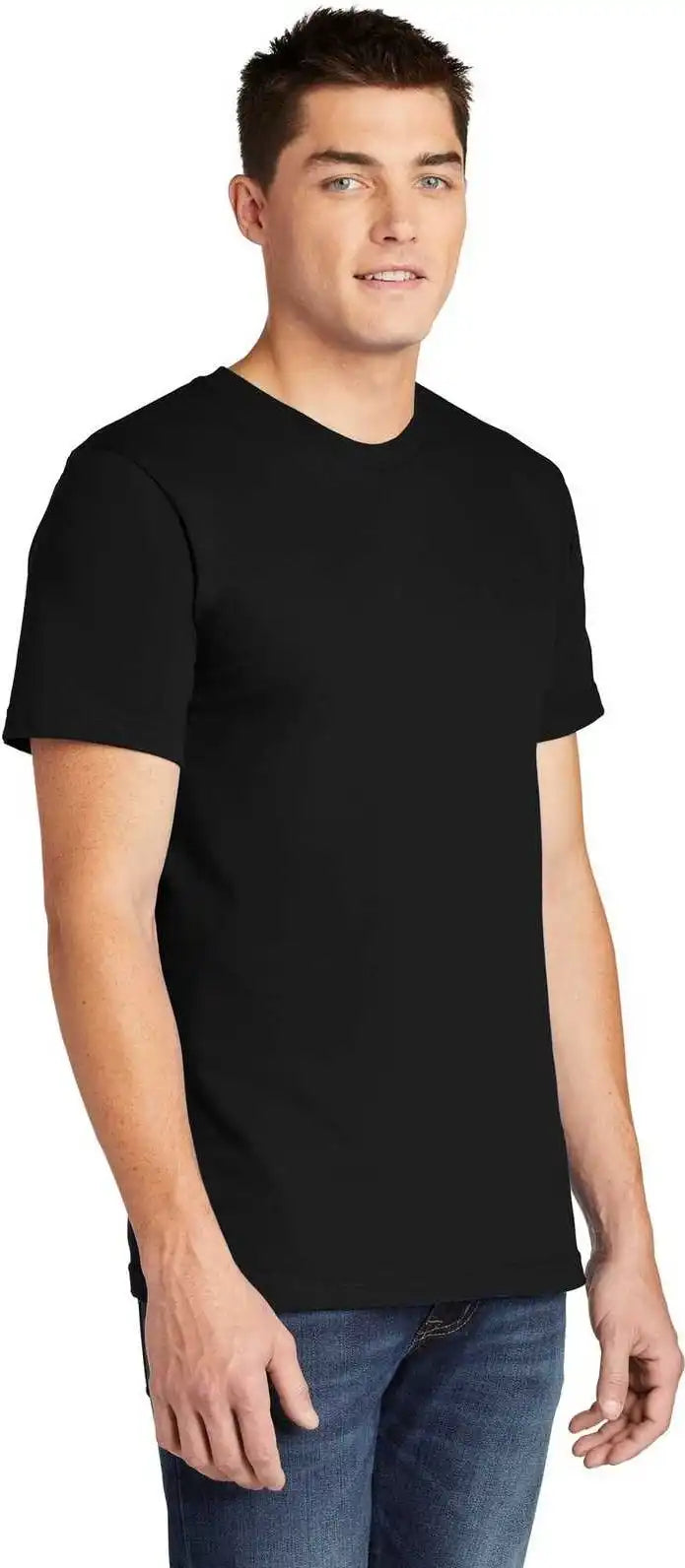 American Apparel 2001w Fine Jersey T-shirt - Black