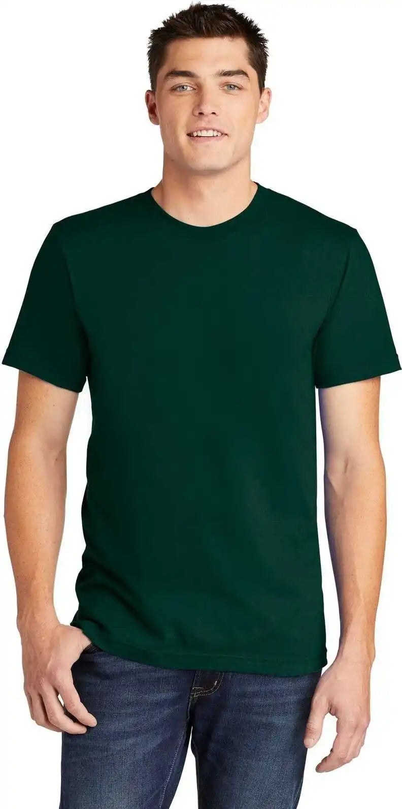 American Apparel 2001w Fine Jersey t Shirt Forest