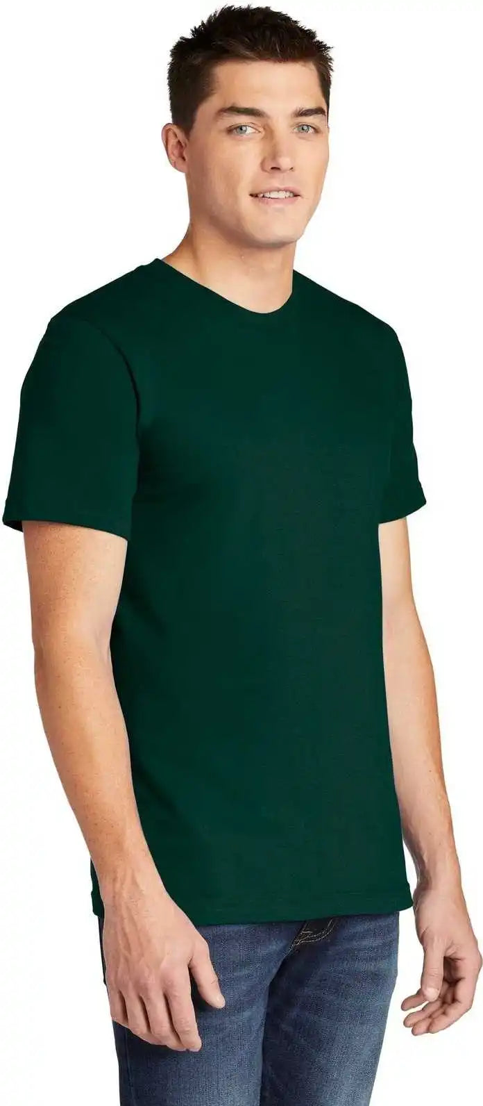 American Apparel 2001w Fine Jersey t Shirt Forest