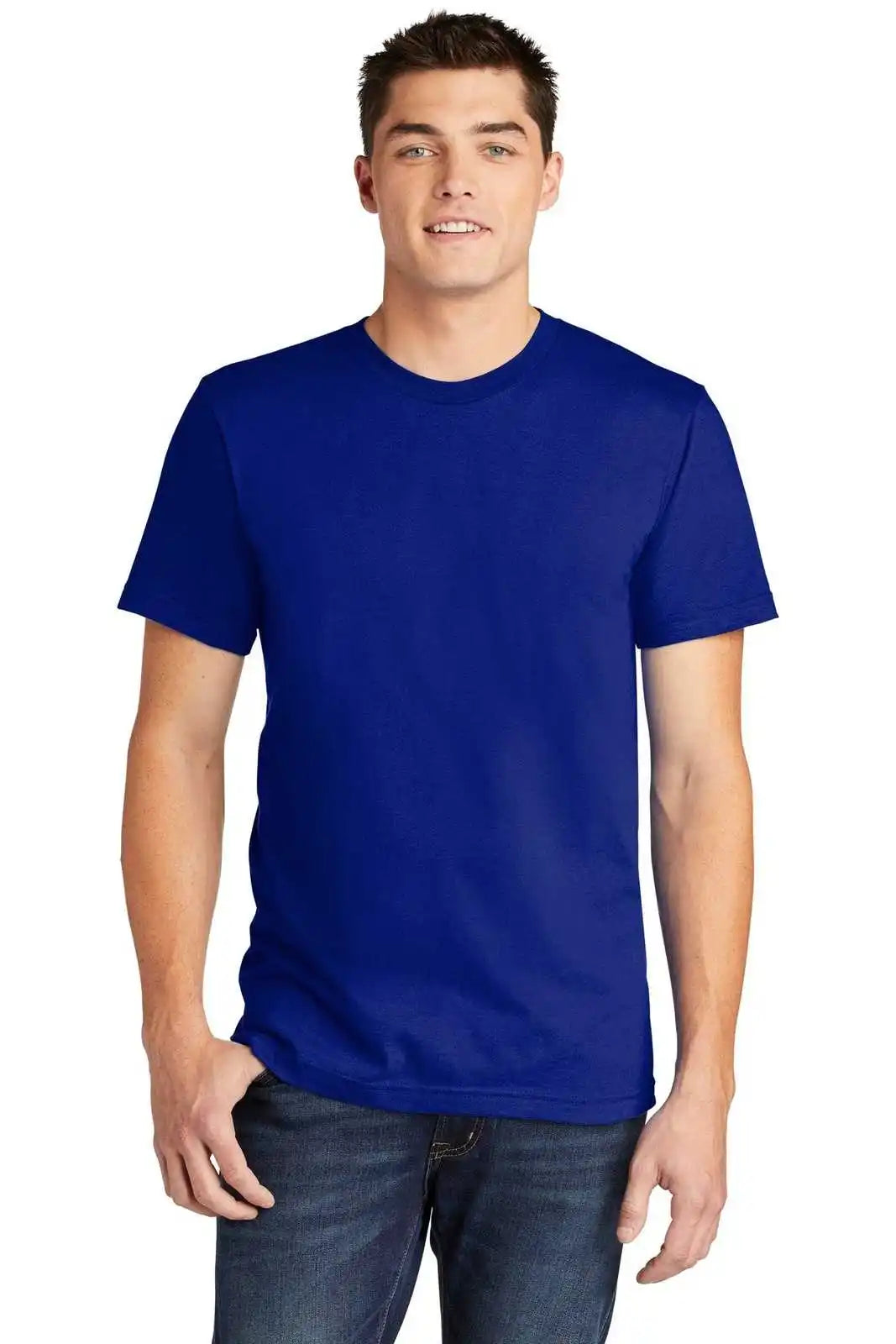 American Apparel 2001w Fine Jersey T-shirt - Lapis