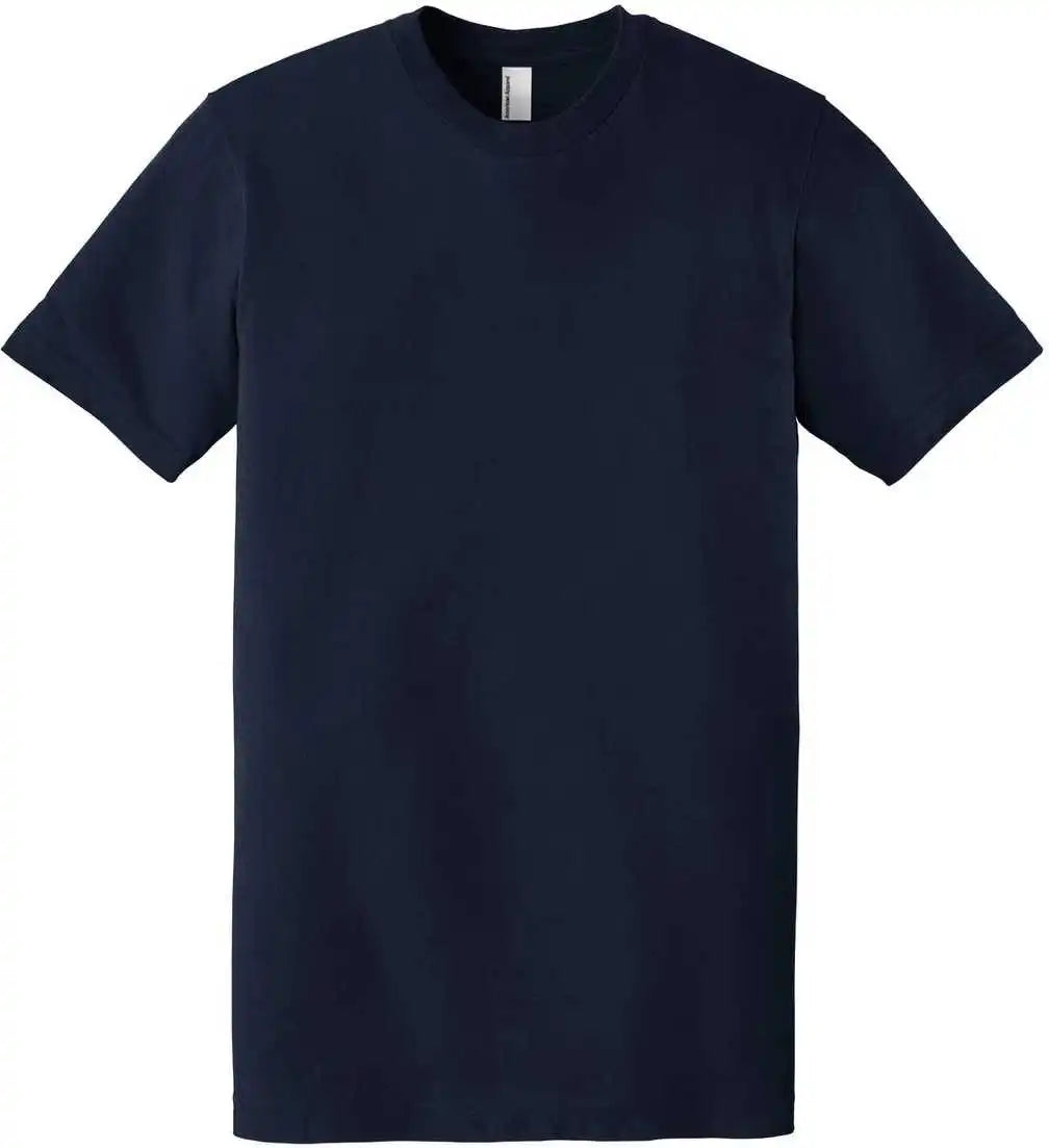 American Apparel 2001w Fine Jersey t Shirt Navy
