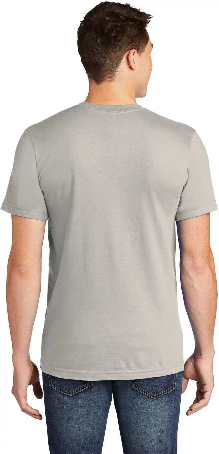 American Apparel 2001w Fine Jersey T-shirt - New Silver