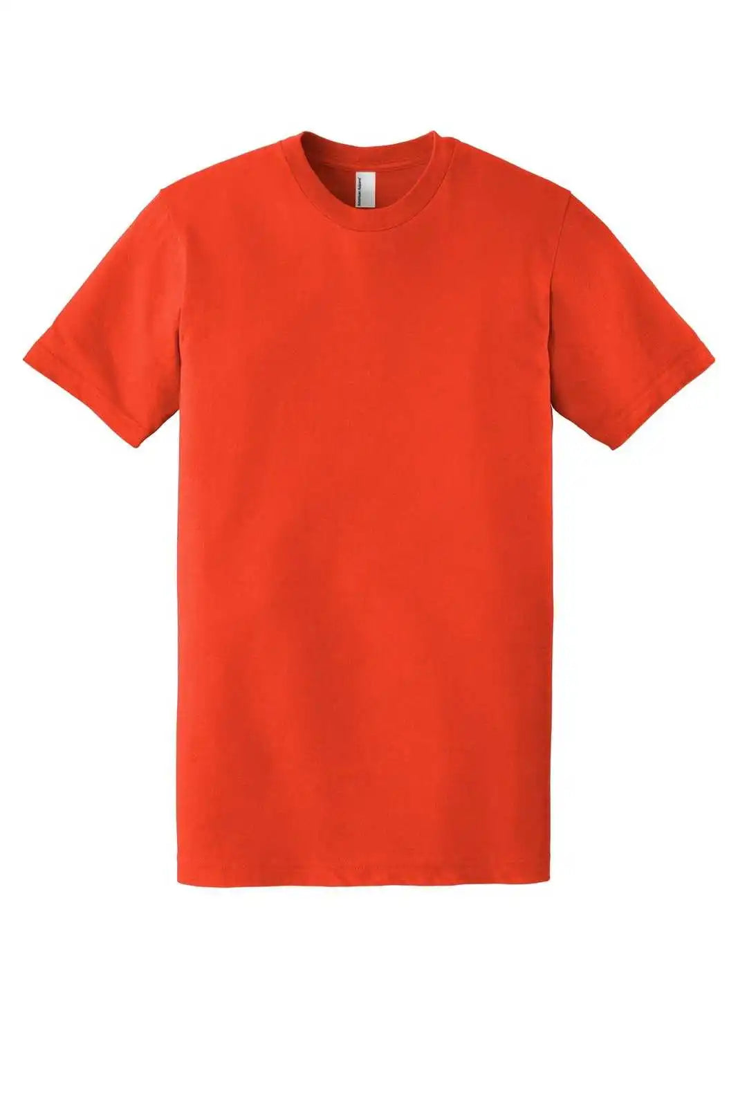 American Apparel 2001w Fine Jersey t Shirt Orange