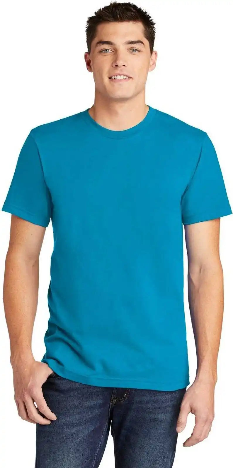 American Apparel 2001w Fine Jersey T-shirt - Teal