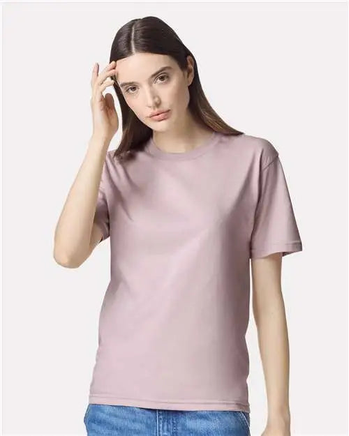 American Apparel 2001w Fine Jersey Tee - 2001 - Blush