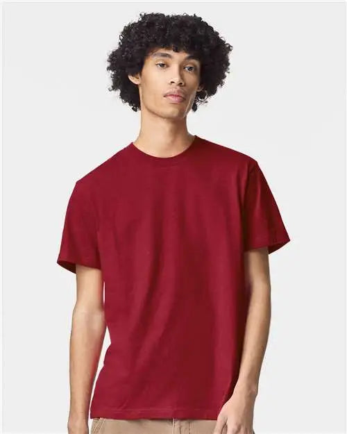 American Apparel 2001w Fine Jersey Tee - 2001 - Cardinal