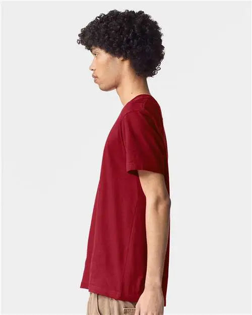 American Apparel 2001w Fine Jersey Tee - 2001 - Cardinal