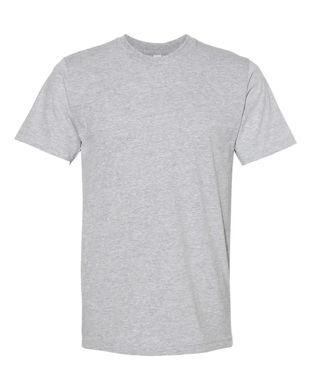 American Apparel 2001w Fine Jersey Tee - 2001 - Heather Grey - Gray / Xs