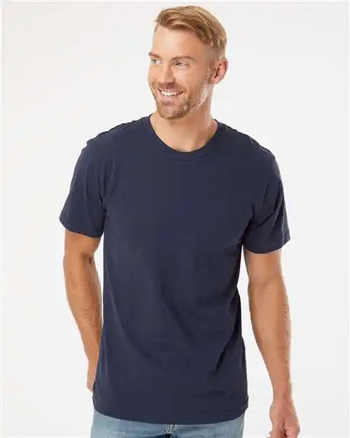 American Apparel 2001w Fine Jersey Tee - 2001 - Navy