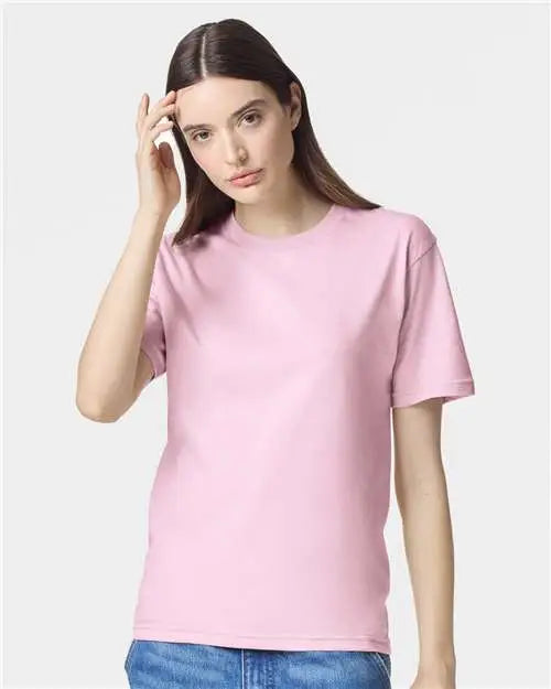 American Apparel 2001w Fine Jersey Tee - 2001 - Pink