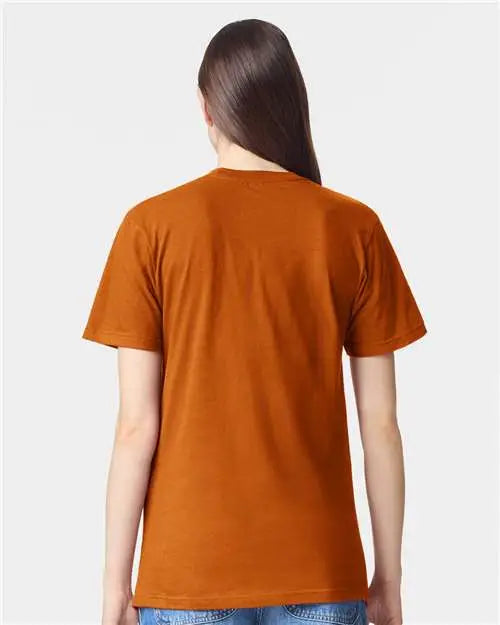 American Apparel 2001w Fine Jersey Tee - 2001 - Rust