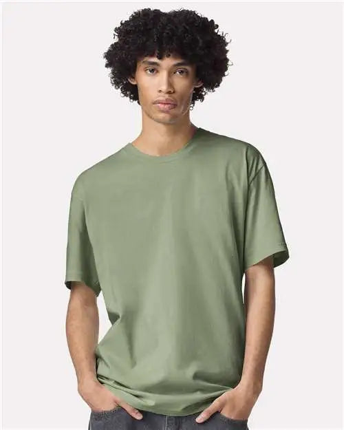 American Apparel 2001w Fine Jersey Tee - 2001 - Sage