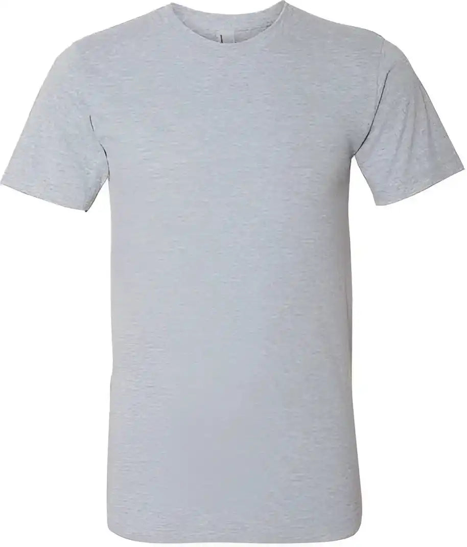 American Apparel 2001w Fine Jersey Tee Heather Grey