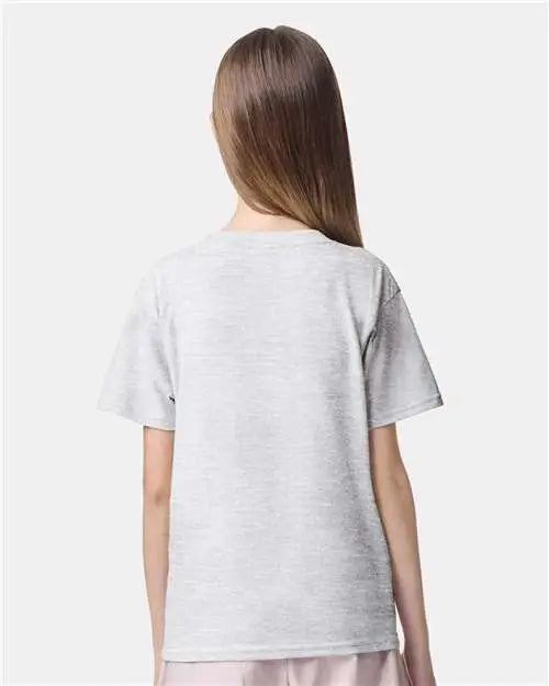 American Apparel 2001y Youth Fine Jersey Tee - Ash Grey