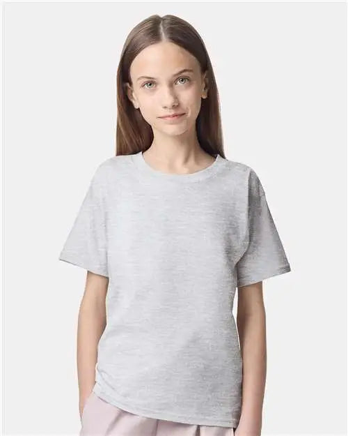 American Apparel 2001y Youth Fine Jersey Tee - Ash Grey
