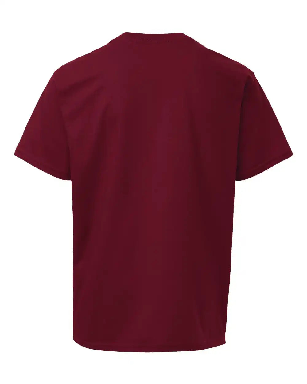 American Apparel 2001y Youth Fine Jersey Tee - Cranberry - Xs