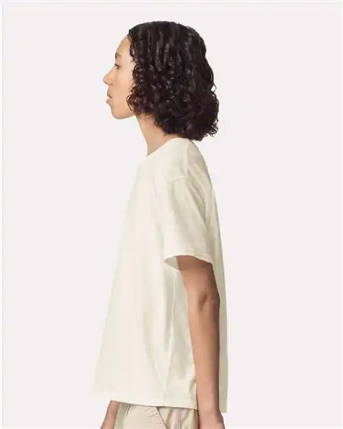 American Apparel 2001y Youth Fine Jersey Tee - Cream
