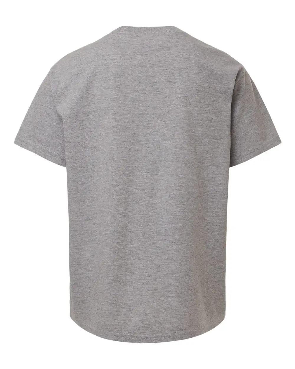 American Apparel 2001y Youth Fine Jersey Tee - Heather Grey - Gray / Xs