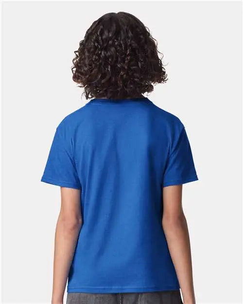 American Apparel 2001y Youth Fine Jersey Tee - Royal Blue
