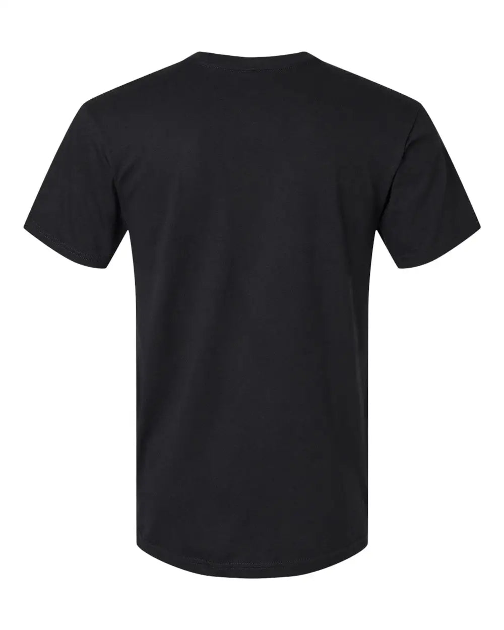 American Apparel 2004cvc Cvc Henley Tee - Black
