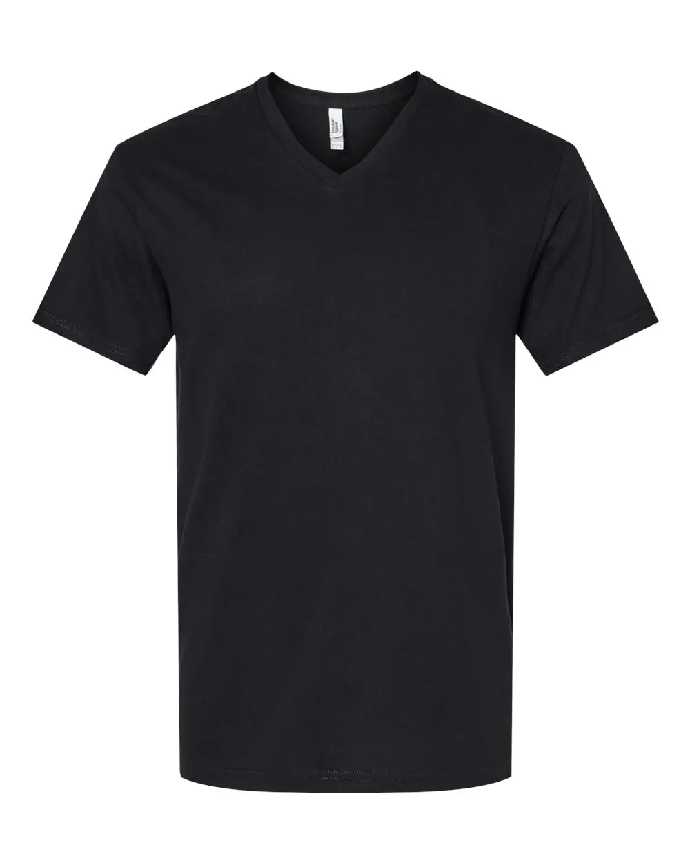 American Apparel 2006cvc Cvc V-neck Tee - Black - s