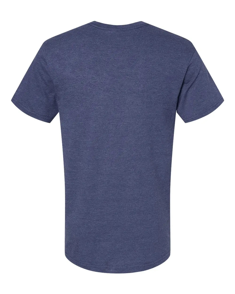 American Apparel 2006cvc Cvc V-neck Tee - Heather Indigo