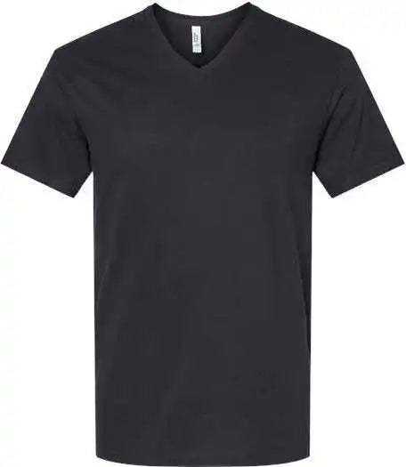 American Apparel 2006cvc Unisex Cvc V-neck Tee - Black