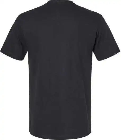 American Apparel 2006cvc Unisex Cvc V-neck Tee - Black