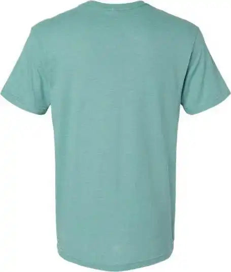 American Apparel 2006cvc Unisex Cvc V-neck Tee - Heather Arctic