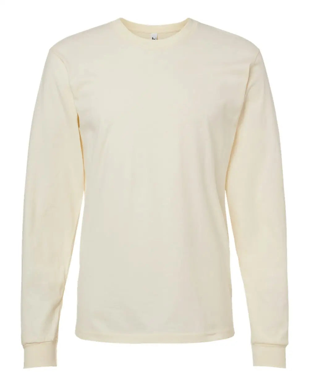 American Apparel 2007w Fine Jersey Long Sleeve Tee - 2007 - Cream