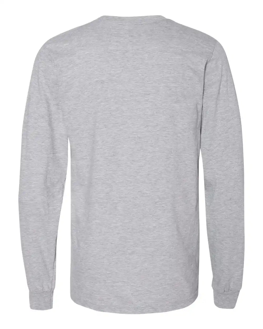 American Apparel 2007w Fine Jersey Long Sleeve Tee - 2007 - Heather Grey - s
