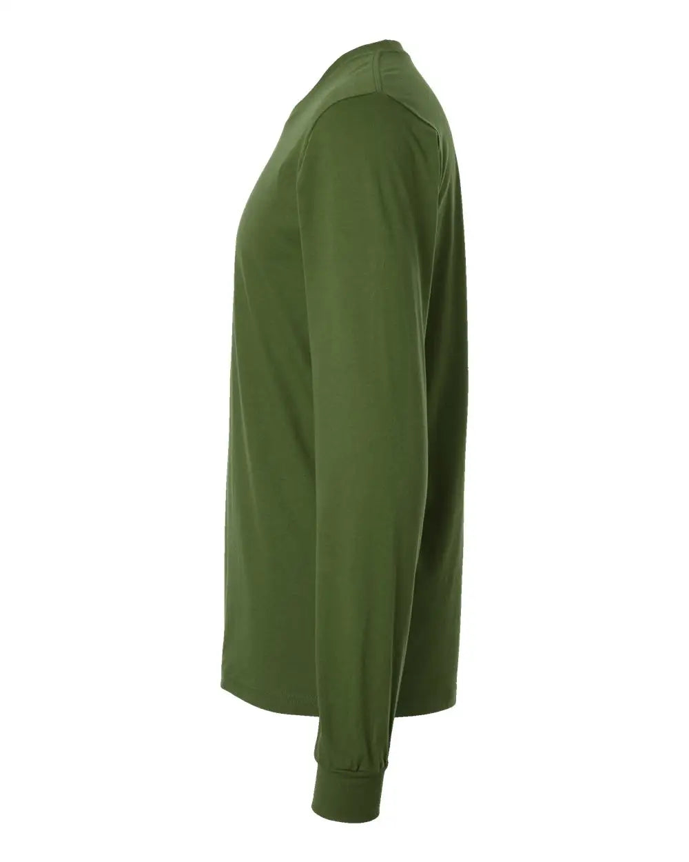 American Apparel 2007w Fine Jersey Long Sleeve Tee - 2007 - Olive