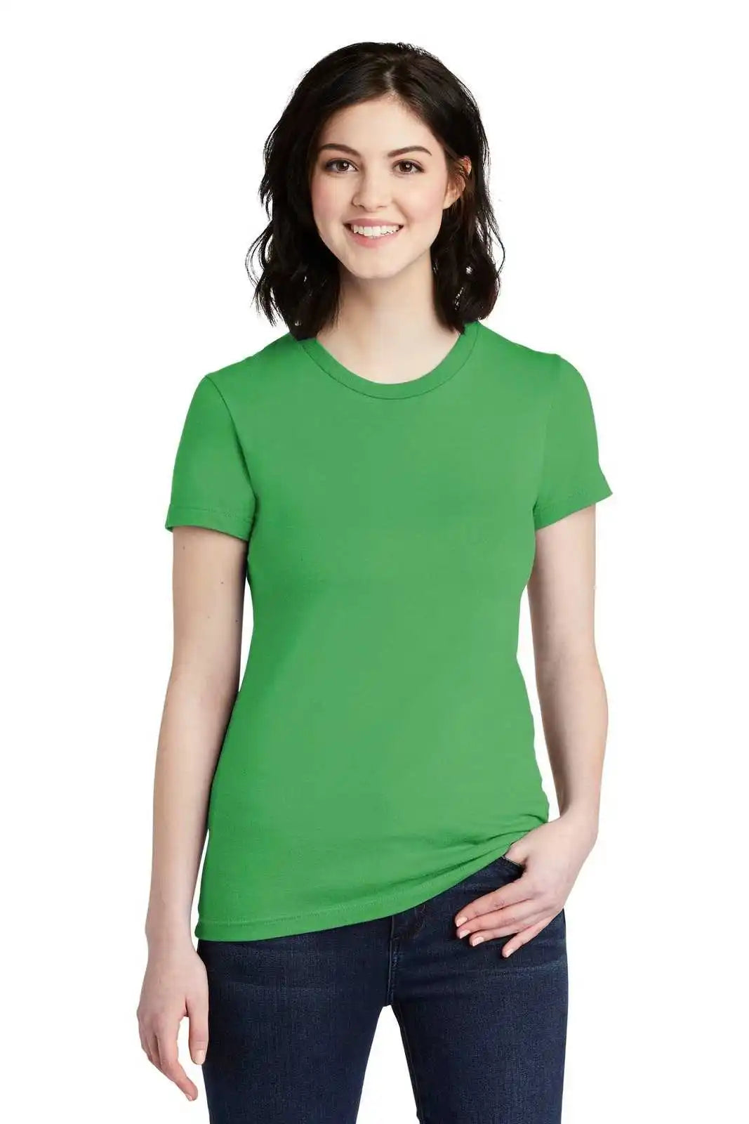 American Apparel 2102w Women’s Fine Jersey T-shirt - Grass