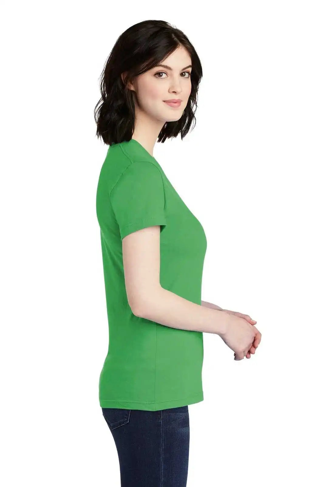 American Apparel 2102w Women’s Fine Jersey T-shirt - Grass