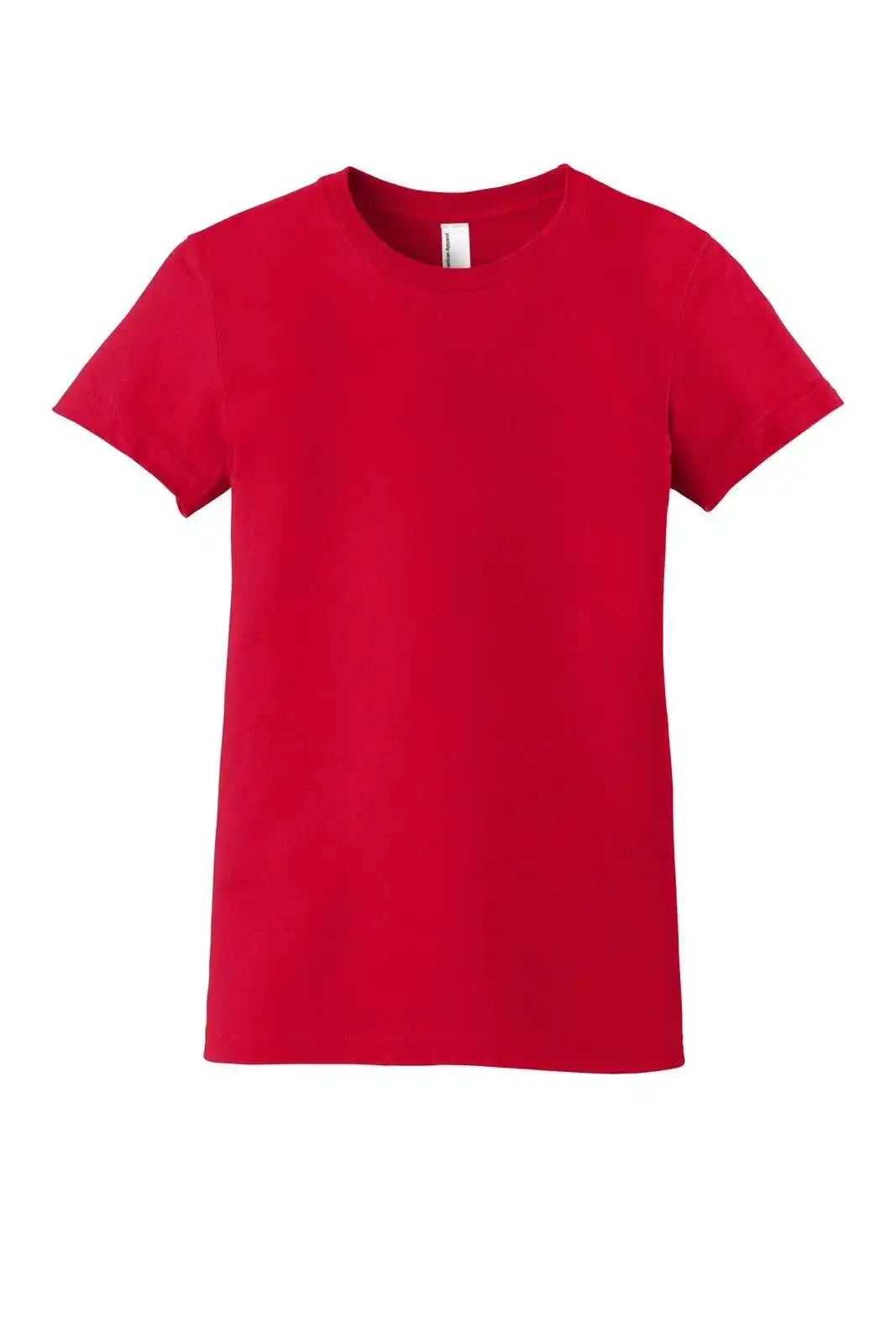 American Apparel 2102w Women’s Fine Jersey T-shirt - Red