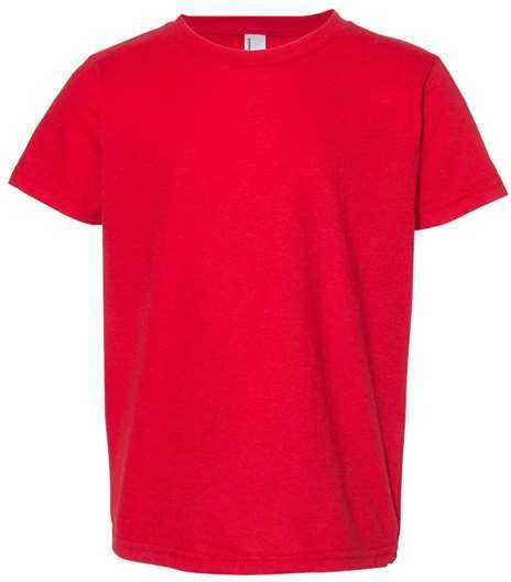 American Apparel 2105w Toddler Fine Jersey Tee - Red