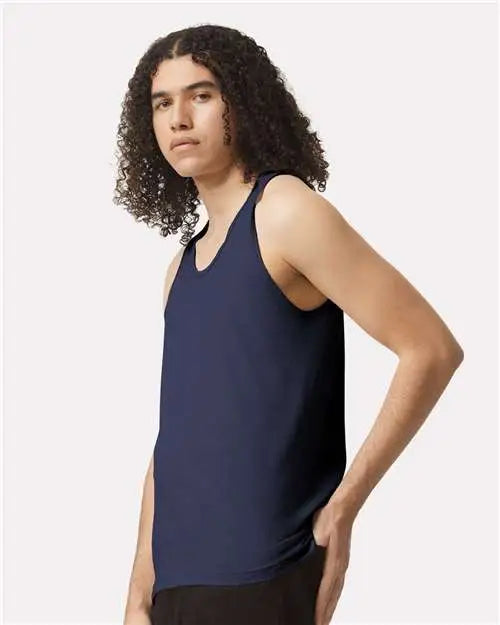 American Apparel 2408w Fine Jersey Tank - 2408 - Navy