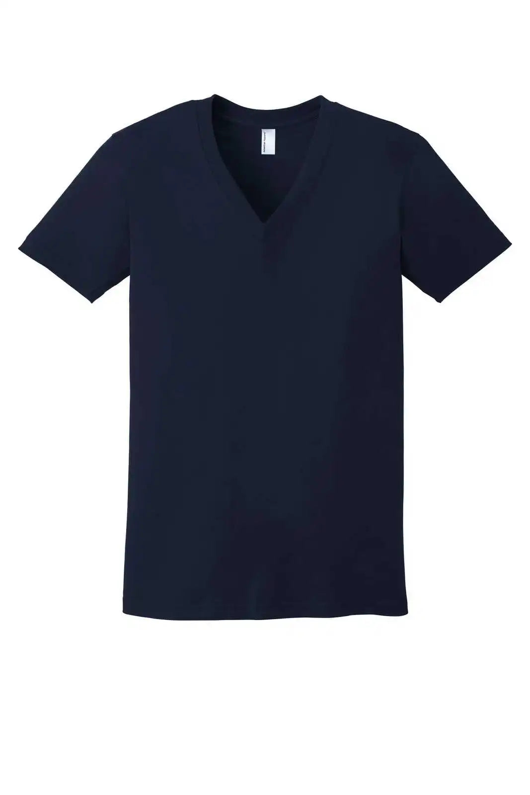 American Apparel 2456w Fine Jersey V-neck T-shirt - Navy