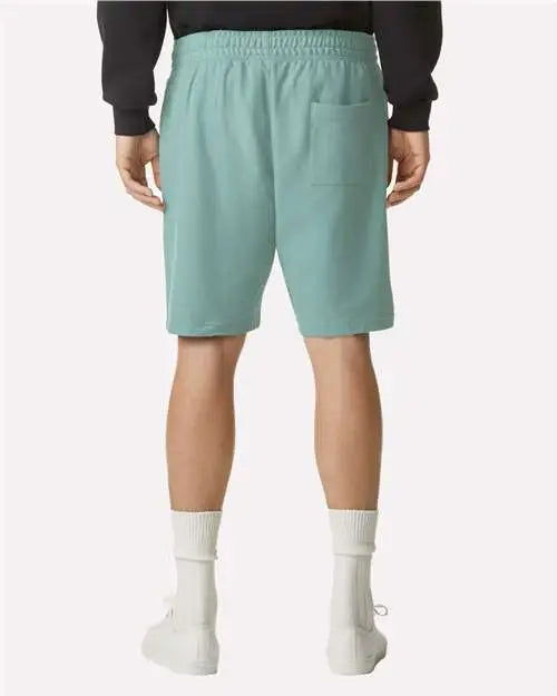 American Apparel 2pq Pique Unisex Gym Shorts - Arctic