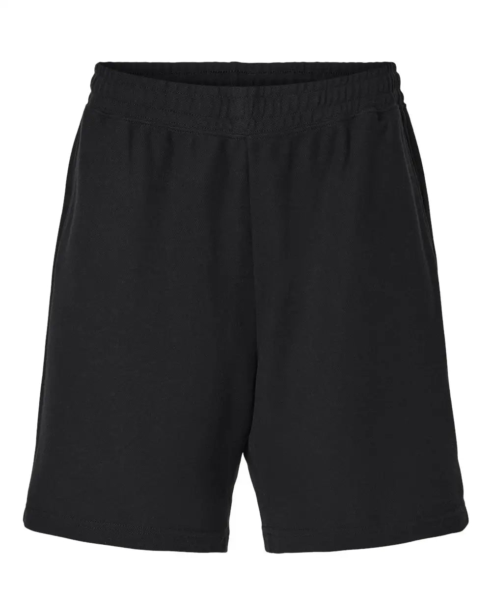 American Apparel 2pq Pique Unisex Gym Shorts - Black