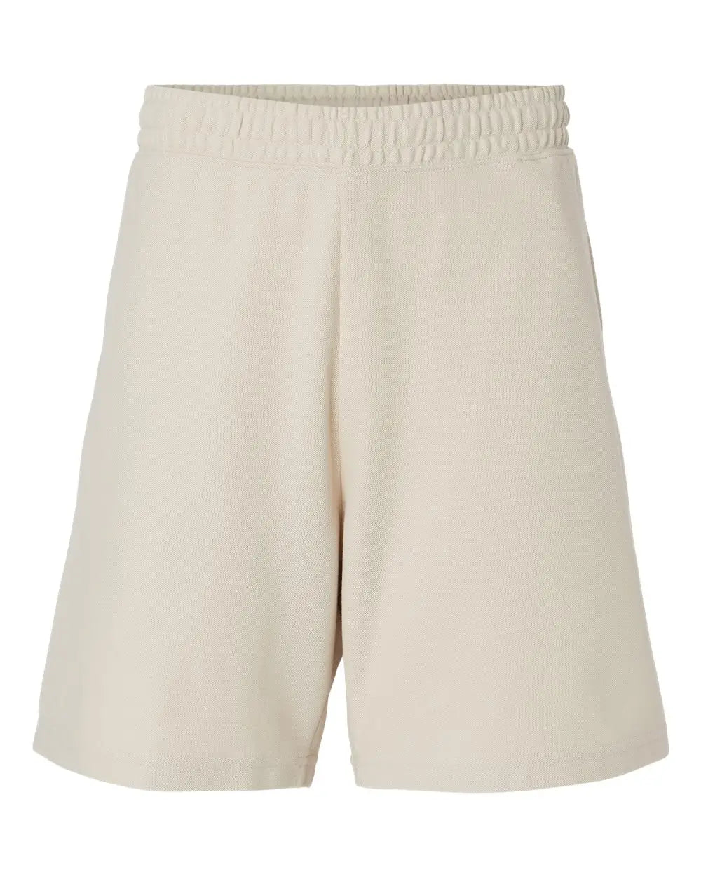 American Apparel 2pq Pique Unisex Gym Shorts - Bone - Ivory / s