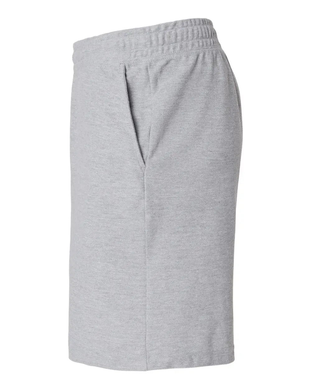 American Apparel 2pq Pique Unisex Gym Shorts - Heather Grey