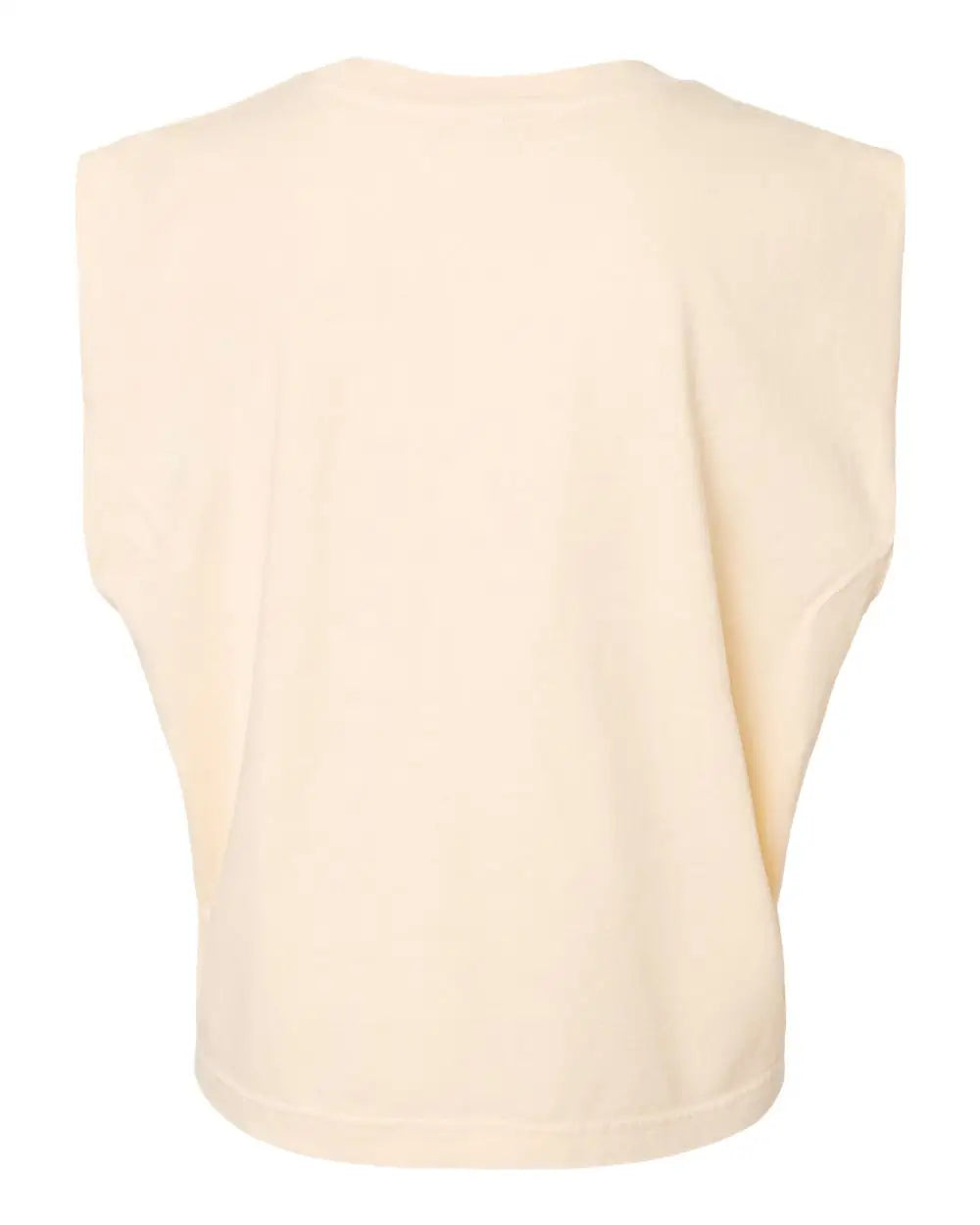 American Apparel 307 Garment-dyed Women’s Heavyweight Muscle Tee - Gd - Faded Cream