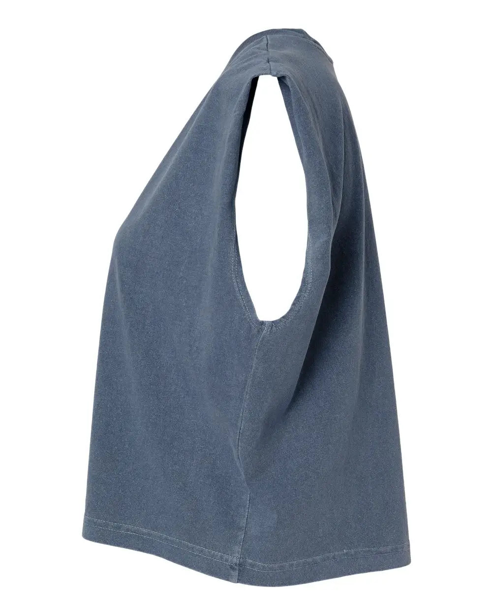 American Apparel 307 Garment-dyed Women’s Heavyweight Muscle Tee - Gd - Faded Navy