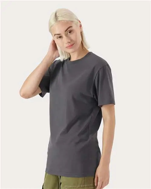 American Apparel 5389a Sueded Cloud Jersey Tee - 5389 - Asphalt