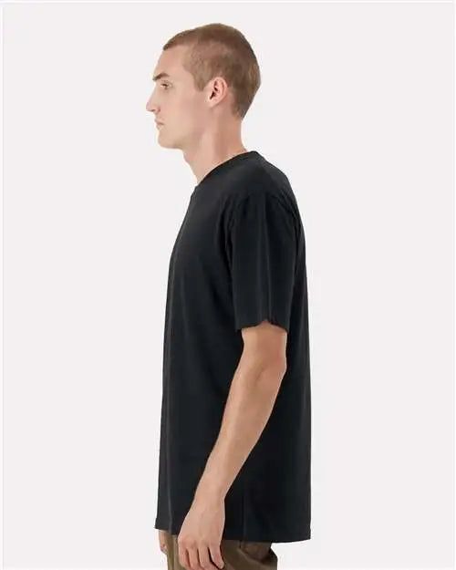 American Apparel 5389a Sueded Cloud Jersey Tee - 5389 - Black