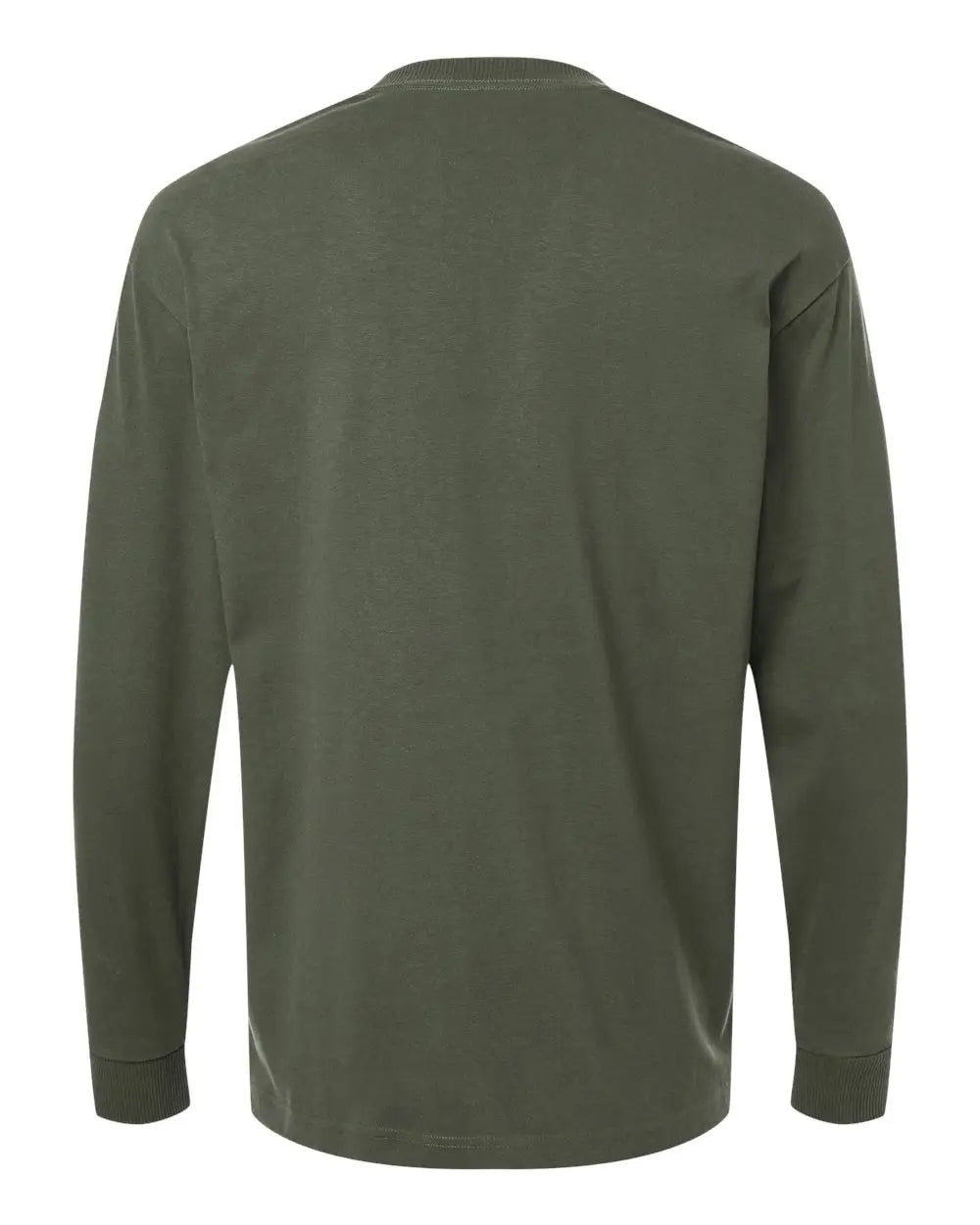 American Apparel 9410a Super Heavyweight Long Sleeve Pocket Tee - 9410 - Lieutenant