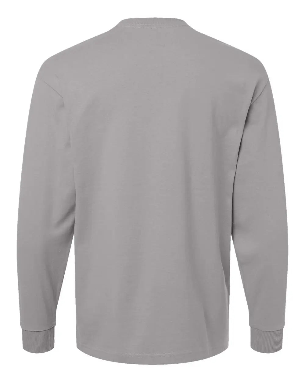 American Apparel 9410a Super Heavyweight Long Sleeve Pocket Tee - 9410 - Gravel - Adult s