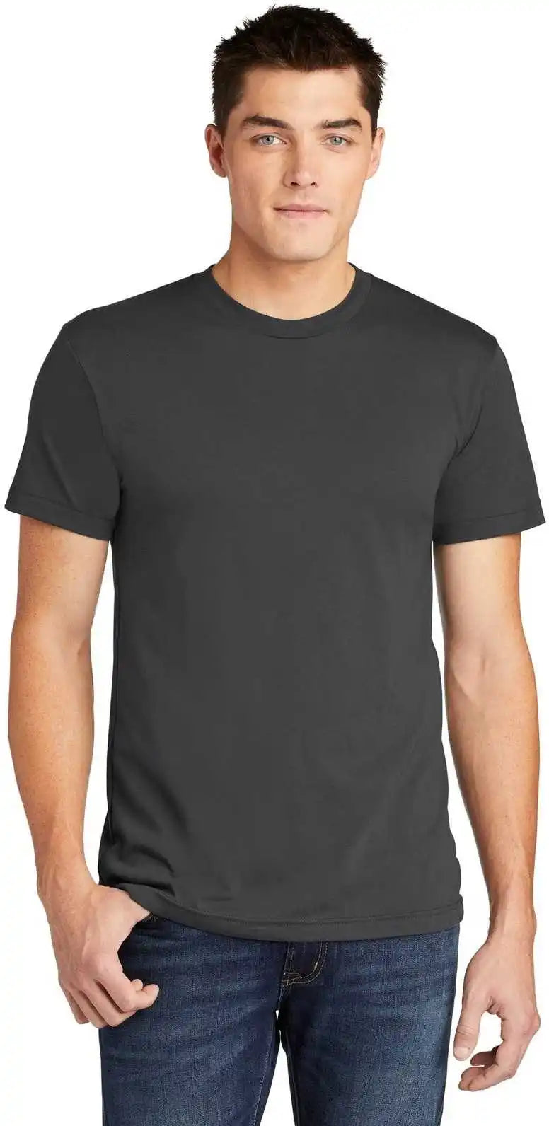 American Apparel Bb401w Poly-cotton T-shirt - Asphalt